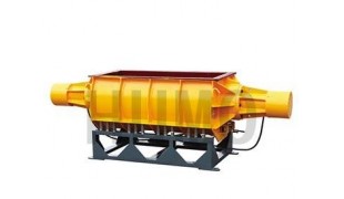 Curved wall linear type vibratory finishing machine