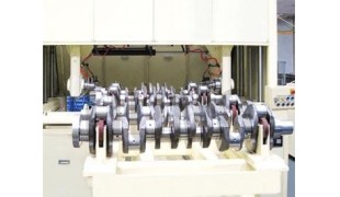 Horizontal shaft special finishing system